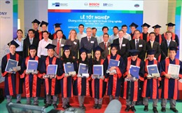 Bosch cho &#39;ra lò&#39; khóa đào tạo nghề theo tiêu chuẩn quốc tế